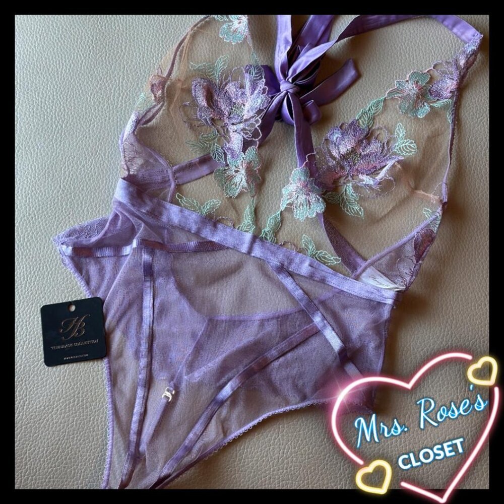 Honey Birdette Christine Unicorn Playsuit in Size Medium